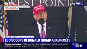 Discours de Donald Trump: "J'ai reconstruit cette armée", indique le président américain