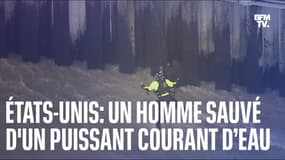 États-Unis: un homme piégé dans un puissant courant d’eau secouru en hélicoptère