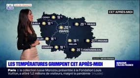 Météo Paris Ile-de-France: un léger voile nuageux pour ce mardi, jusqu'à 20°C dans la capitale