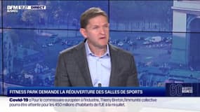 Philippe Herbette (Fitness Park): Fitness Park demande la réouverture des salles de sports - 05/04