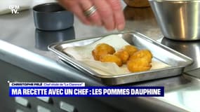 Ma recette avec un chef : Les pommes dauphine - 02/08