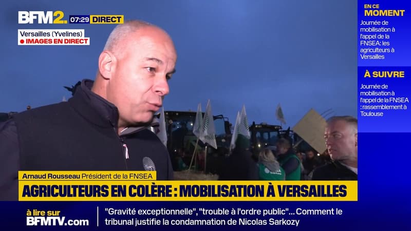 Arnaud Rousseau (FNSEA): 