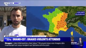 Grand Est: de violents orages attendus en Alsace