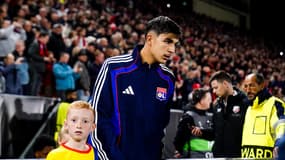 Mathys de Carvalho lors d'Utrecht-OL, le 25 septembre 2025.
