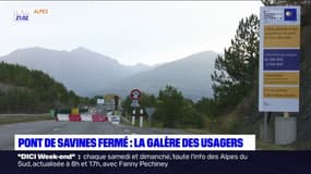 Pont de Savines fermé: la galère des automobilistes