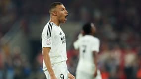 Kylian Mbappé buteur pour le Real Madrid lors de la finale de Coupe du roi, 26 avril 2025