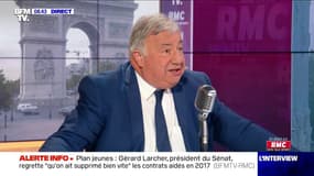 Gérard Larcher: "Il faut en finir avec les zones de non-droit et le sentiment d'impunité"