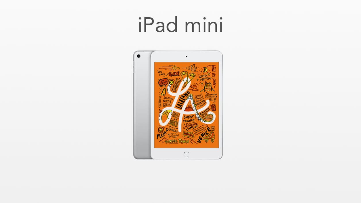 L'iPad mini d'Apple, sorti en 2019