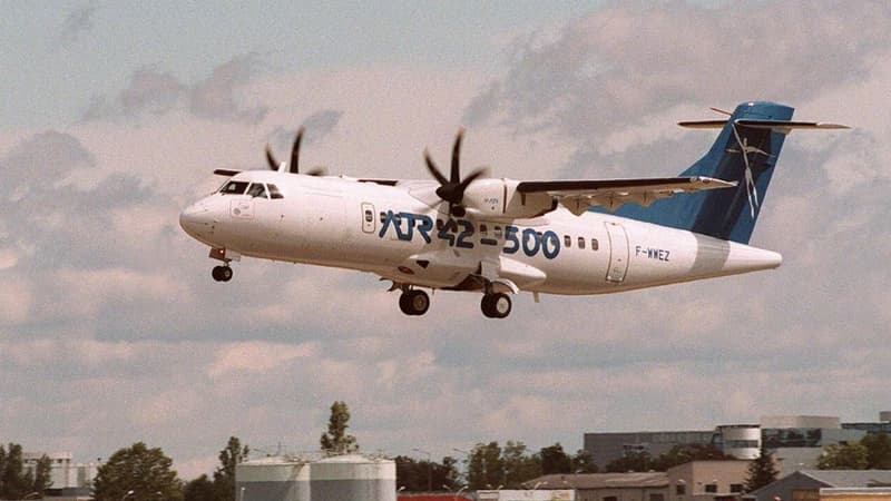 Un ATR 42 de la compagnie Tunisia Airlines atterrit à l’aéroport de Toulouse-Blagnac (photo d'illustration).