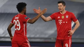 Robert Lewandowski a l'occasion de prendre ses distances avec Karim Benzema au nombre de buts inscrits en Ligue des champions, le Français s'est rapproché à deux longueurs hier soir