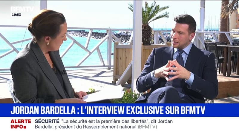 "Nous serons demain au pouvoir, j'en suis convaincu", affirme Jordan Bardella