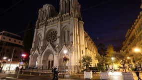 La basilique Notre-Dame de l'Assomption à Nice, jeudi 29 octobre 2020.