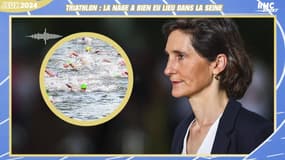JO 2024 / Triathlon : La Seine, "un contexte éblouissant" se réjouit Oudéa Castéra