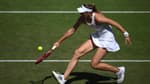 Elena Rybakina lors de la finale de Wimbledon, le 9 juillet 2022.