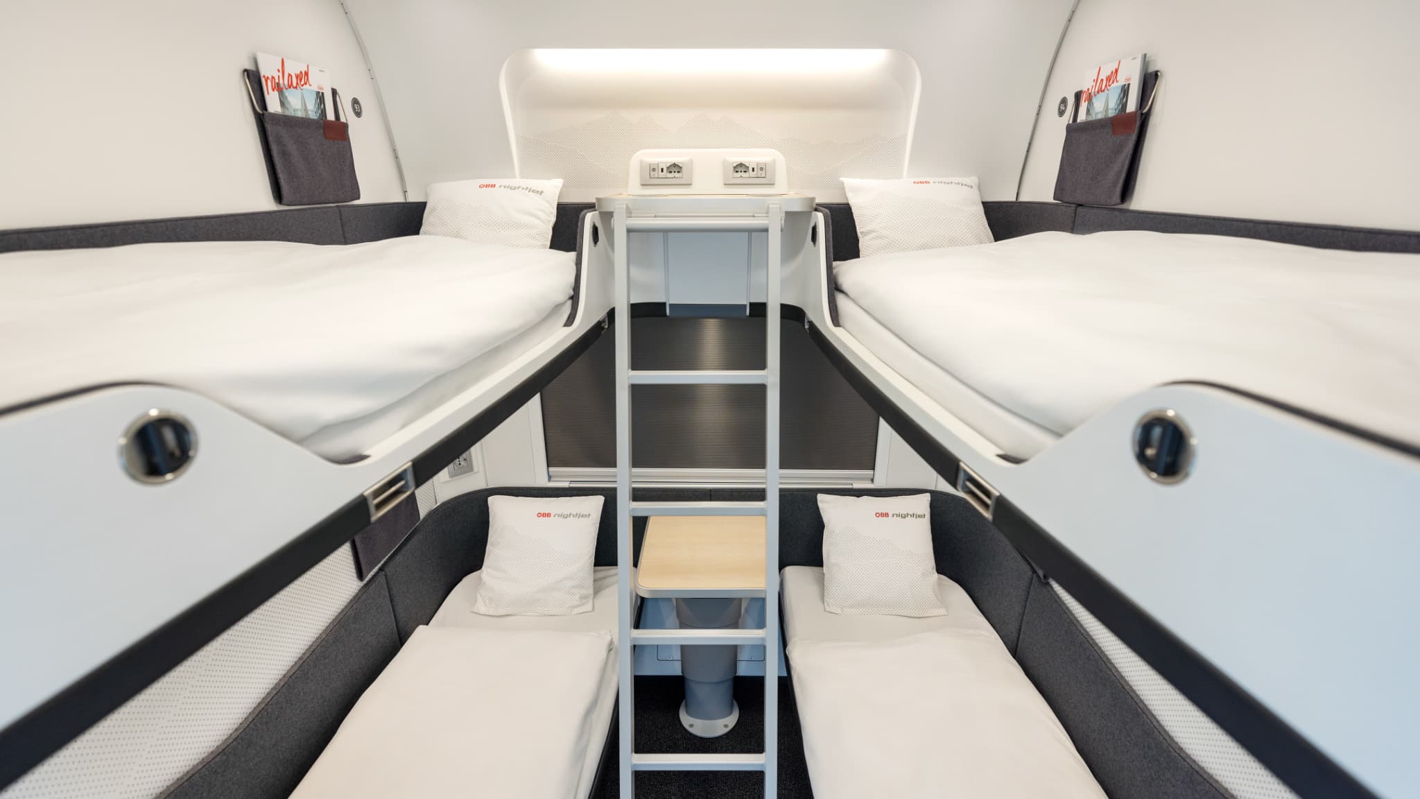 Voiture-couchette 4 places des Nightjet d'ÖBB Voiture-couchette 4 places des Nightjet d'ÖBB