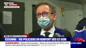 Rixes dans l'Essonne: selon le préfet, "des liens avec les trafics de drogue n'ont pas été mis en évidence"