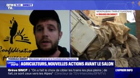 Thomas Gibert, secrétaire général de la Confédération paysanne: "Ce qu'on retient de notre rendez-vous avec Emmanuel Macron, c'est un immense mépris quand on lui parle du dogme du libre-échange"