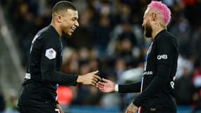 Kylian Mbappé et Neymar
