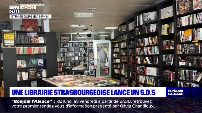 Strasbourg: une librairie lance un SOS