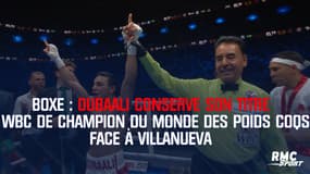 Boxe : Oubaali conserve son titre WBC de champion du monde des poids coq face à Villanueva