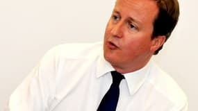 Le Premier ministre britanique David Cameron