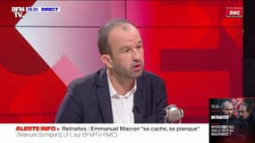 Bompard : "Emmanuel Macron se planque"