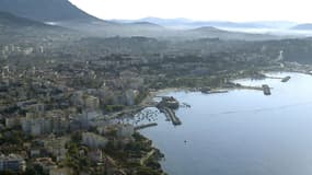 Une vue de la ville de Toulon (illustration)
