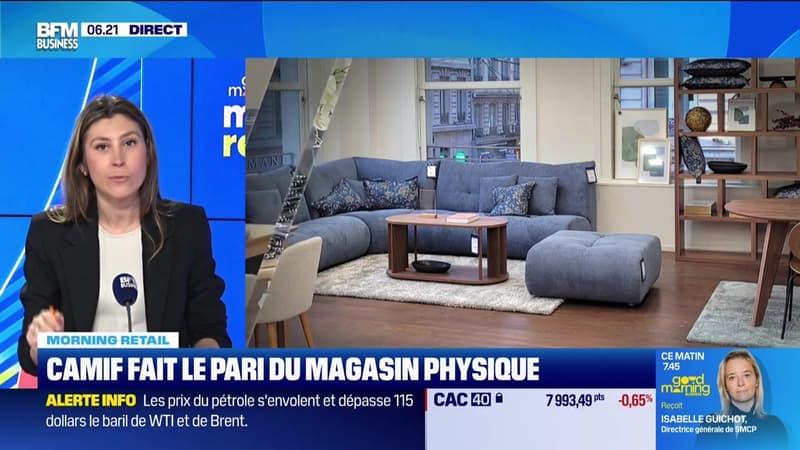 Morning Retail : Camif fait le pari du magasin physique, par Eva Jacquot - 09/03