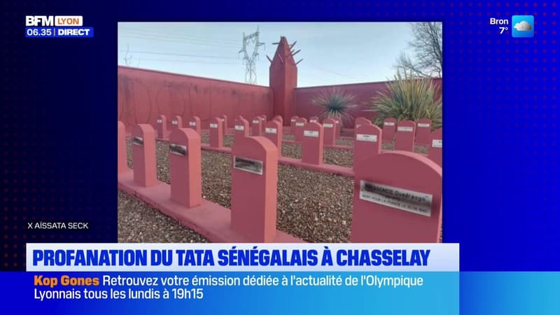 Chasselay: le cimetière militaire des tirailleurs sénégalais dégradé