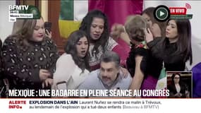 Mexique: une bagarre éclate en pleine séance au Parlement local de Mexico