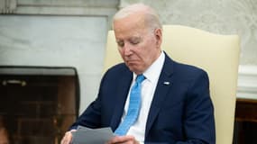 Joe Biden à la Maison-Blanche ce vendredi 1er mars 2024.