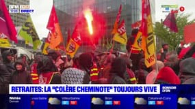 Retraites : la "colère cheminote" toujours vive à Lyon ce jeudi