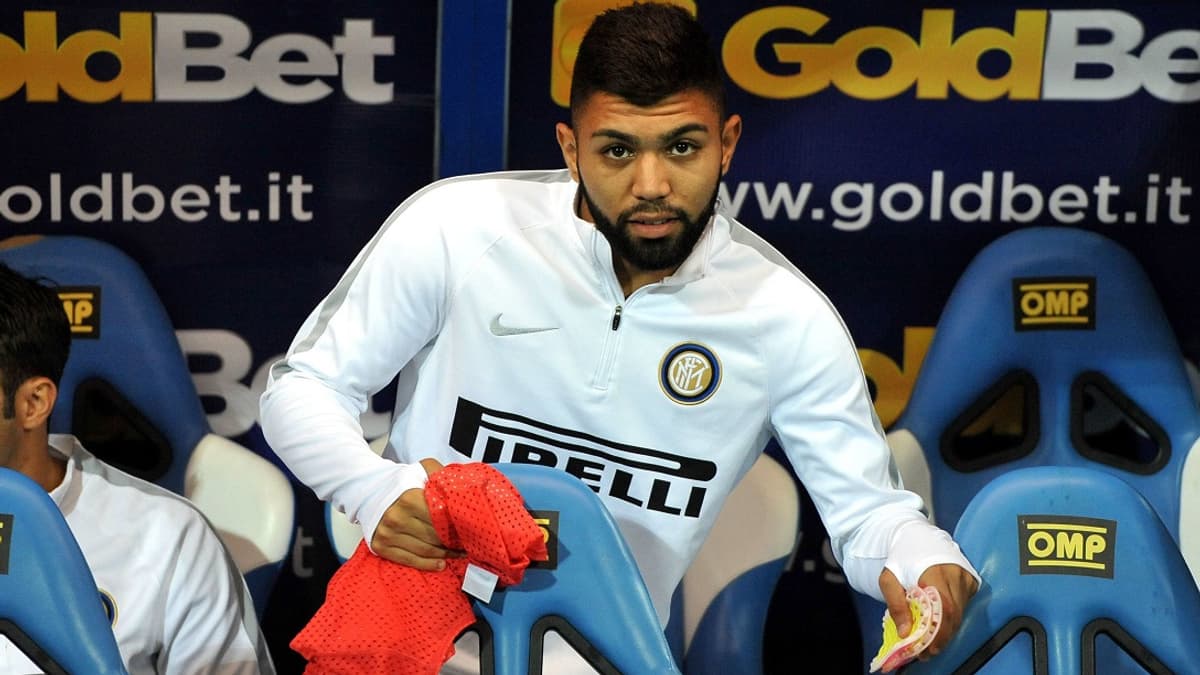 Gabigol sur le banc de l'Inter Gabigol sur le banc de l'Inter