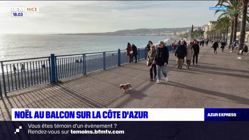 Côte d'Azur: un Noël sous le soleil