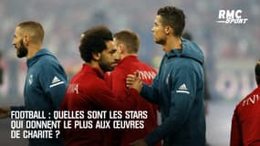 Ronaldo, Salah, Zaha... Quelles sont les stars les plus généreuses ?