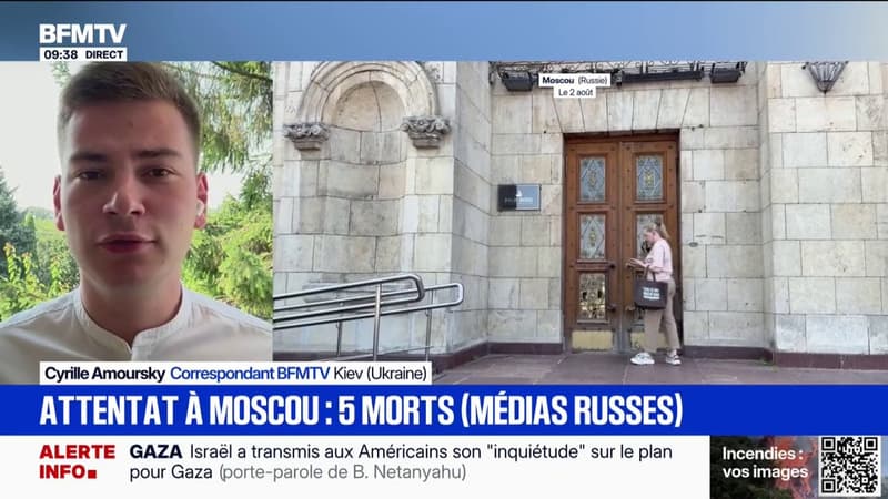Attentat à Moscou: ce que l’on sait de l’attaque qui a fait cinq morts en Russie
