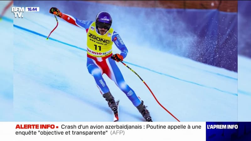 Les nouvelles du skieur alpin Cyprien Sarrazin, après son impressionnante chute