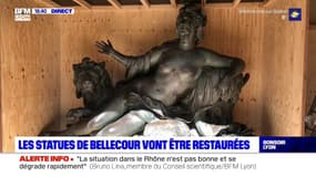 Les statues de Bellcour vont être restaurées