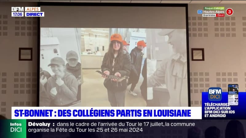 Saint-Bonnet-en-Champsaur: des collégiens sur les traces de leurs ancêtres en Louisiane