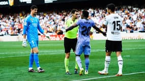 Vinicius exclu lors de Valence-Real Madrid.