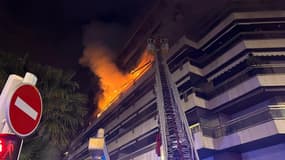 Un feu d'appartement s'est déclenché en début de soirée ce lundi 25 décembre à Cannes.
