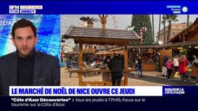 Nice: le marché de Noël ouvre ce jeudi