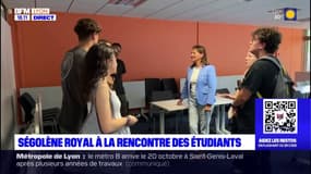 Ségolène Royal à la rencontre des étudiants