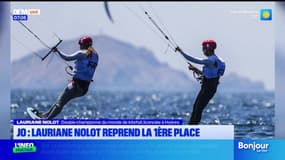 JO 2024: la Varoise Lauriane Nolot bien placée pour une médaille en kitefoil 