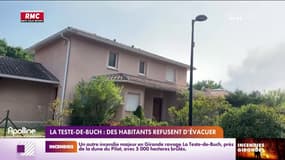Incendie de la Teste-de-Buch: des habitants refusent d'évacuer malgré les appels des autorités