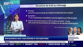 BFM Business avec vous : J’ai démissionné de mon travail pour raisons de santé, ai-je droit au chômage ? - 04/07