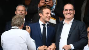 Emmanuel Macron et Jean Castex en juin 2022