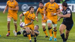 Benoit Paillaugue lors du match entre Montpellier et Bath