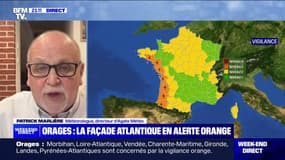  Orages : sept départements en alerte orange - 31/08