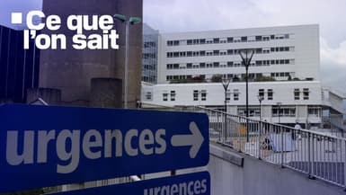 Vue prise le 29 mars 2011 du Centre Hospitalier Ponchaillou (CHU) à Rennes
